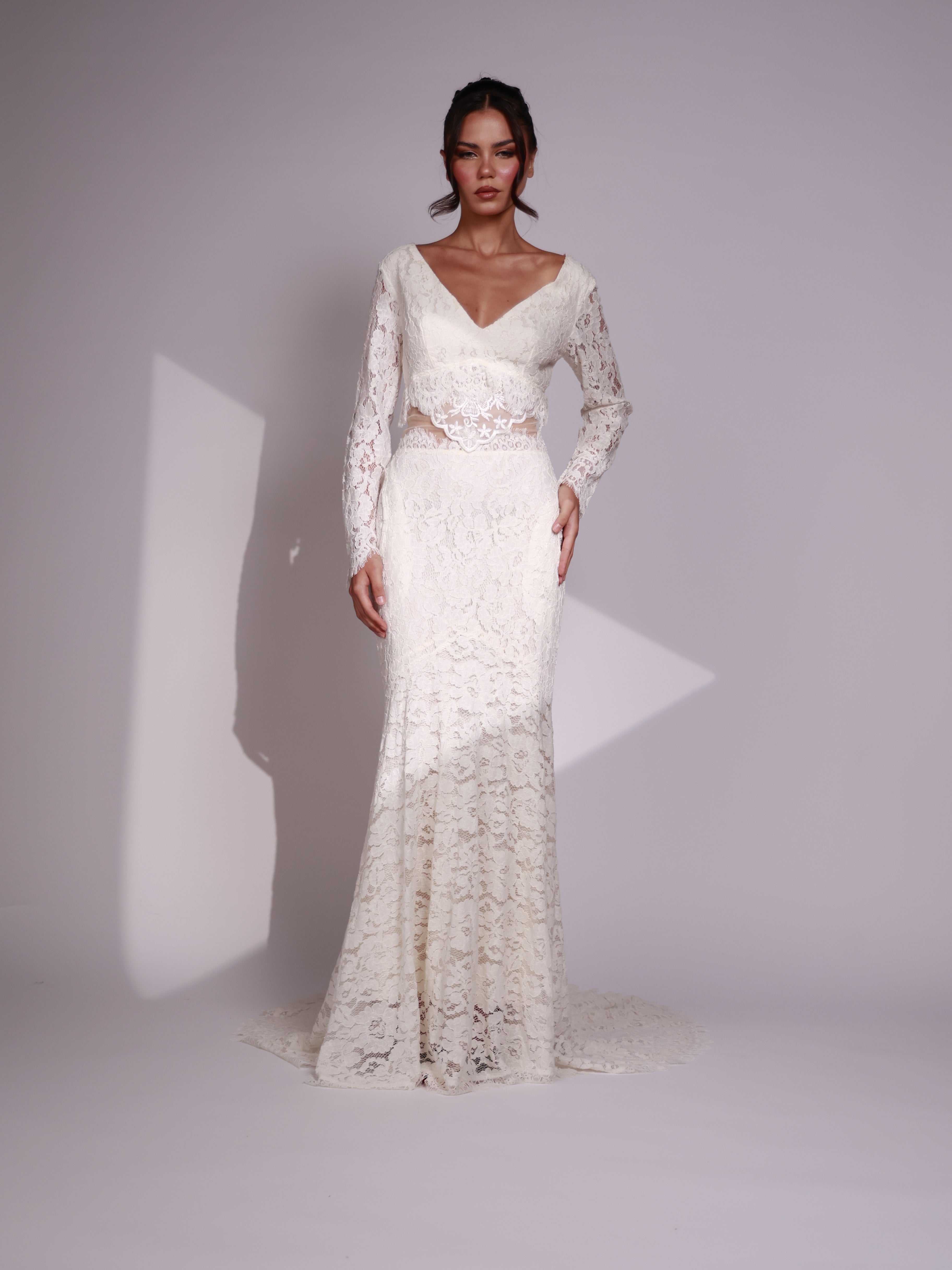 Ivory Lace Dress