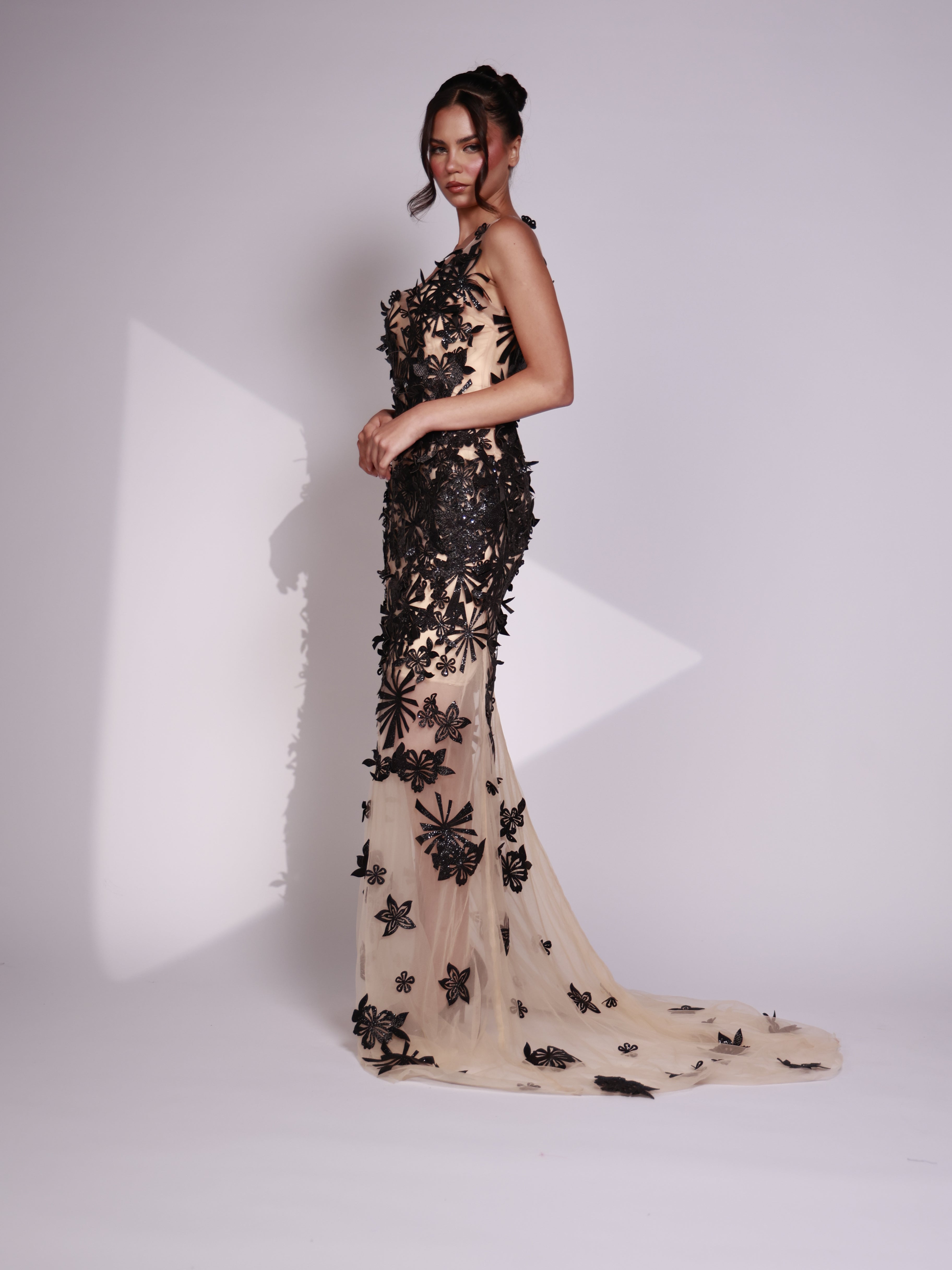 Noir Blossom Dress-thumbmail-3