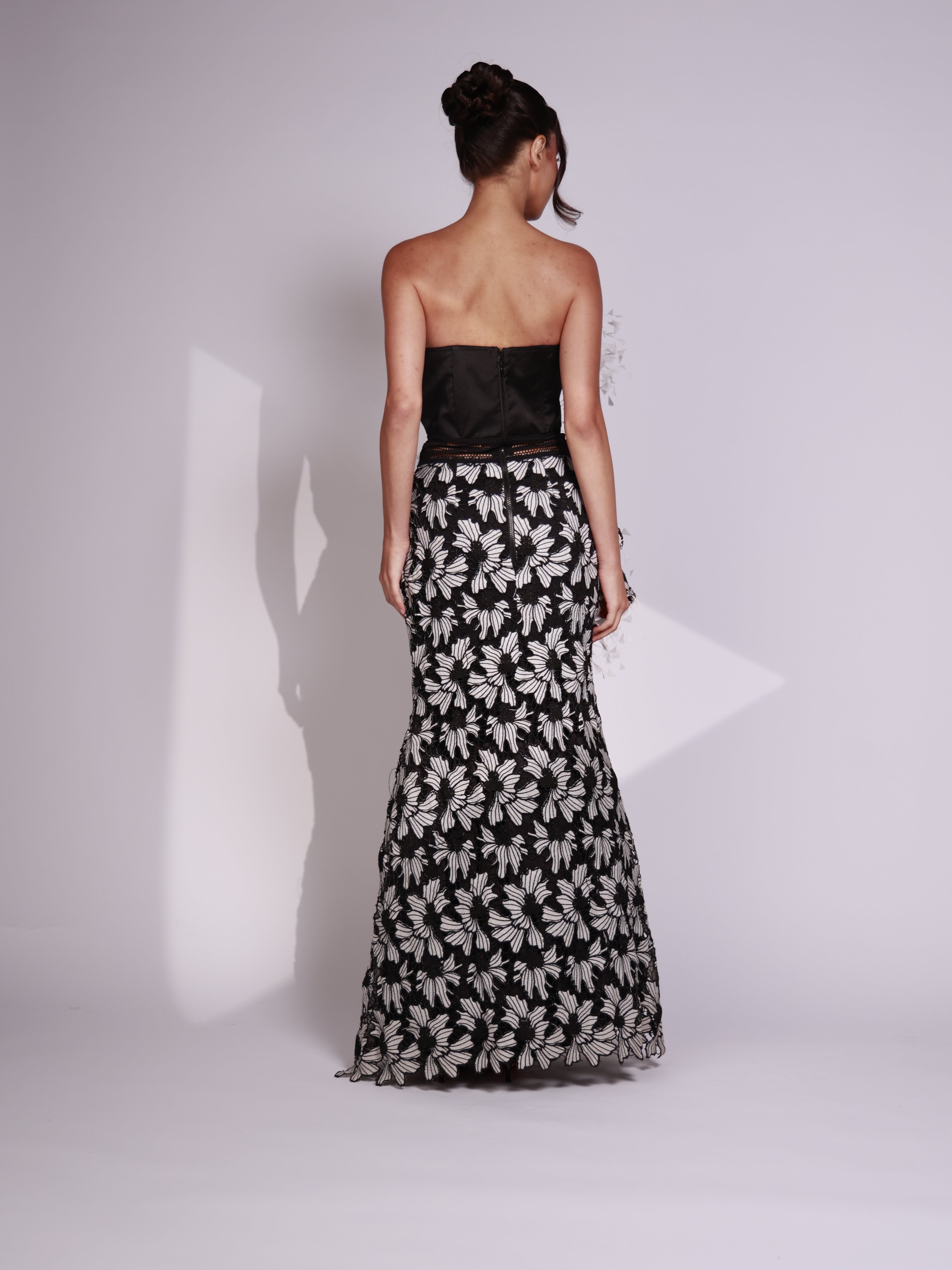 Monochrome Bloom Dress-thumbmail-5