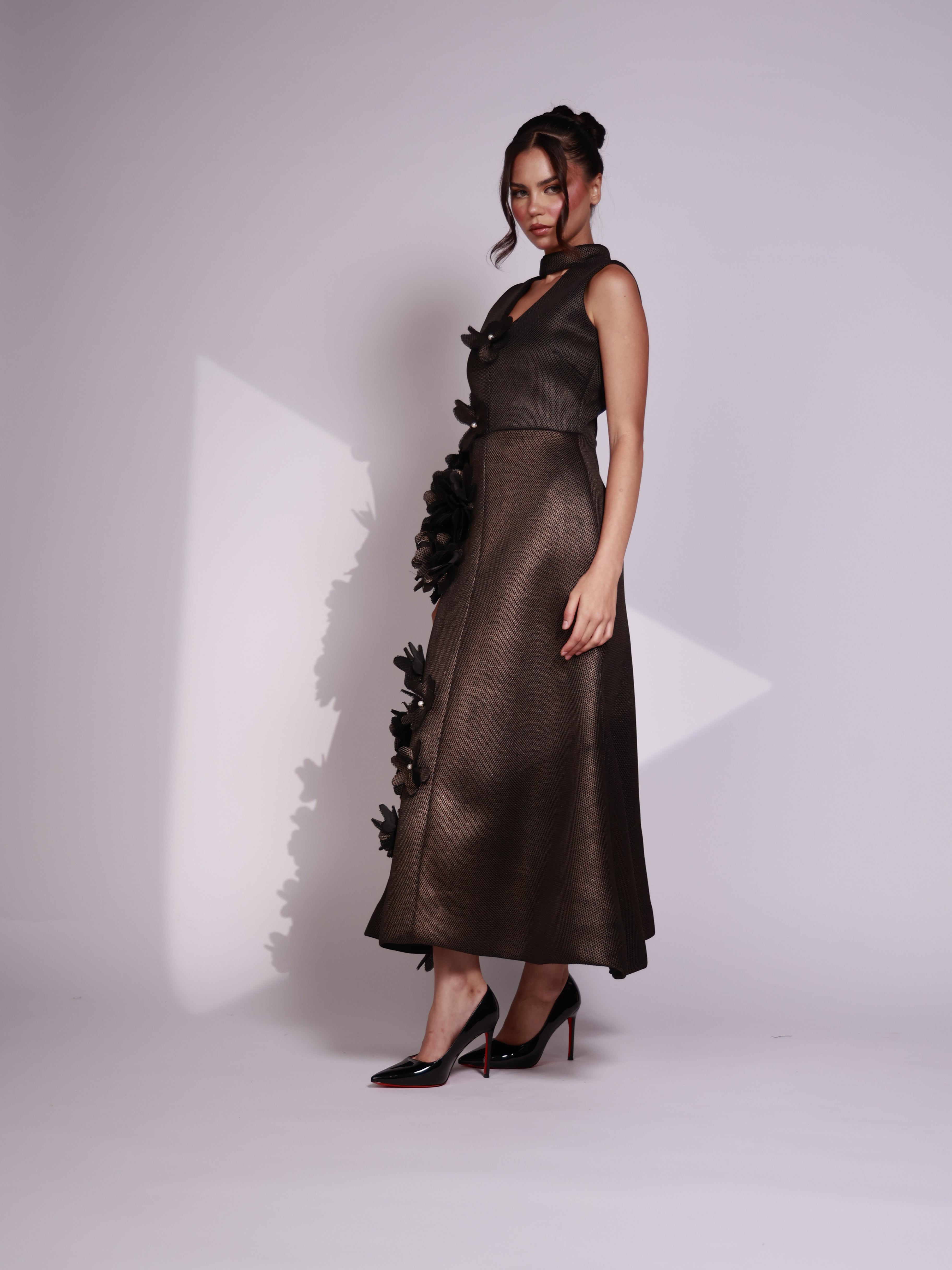 Midnight Flora Dress-thumbmail-4