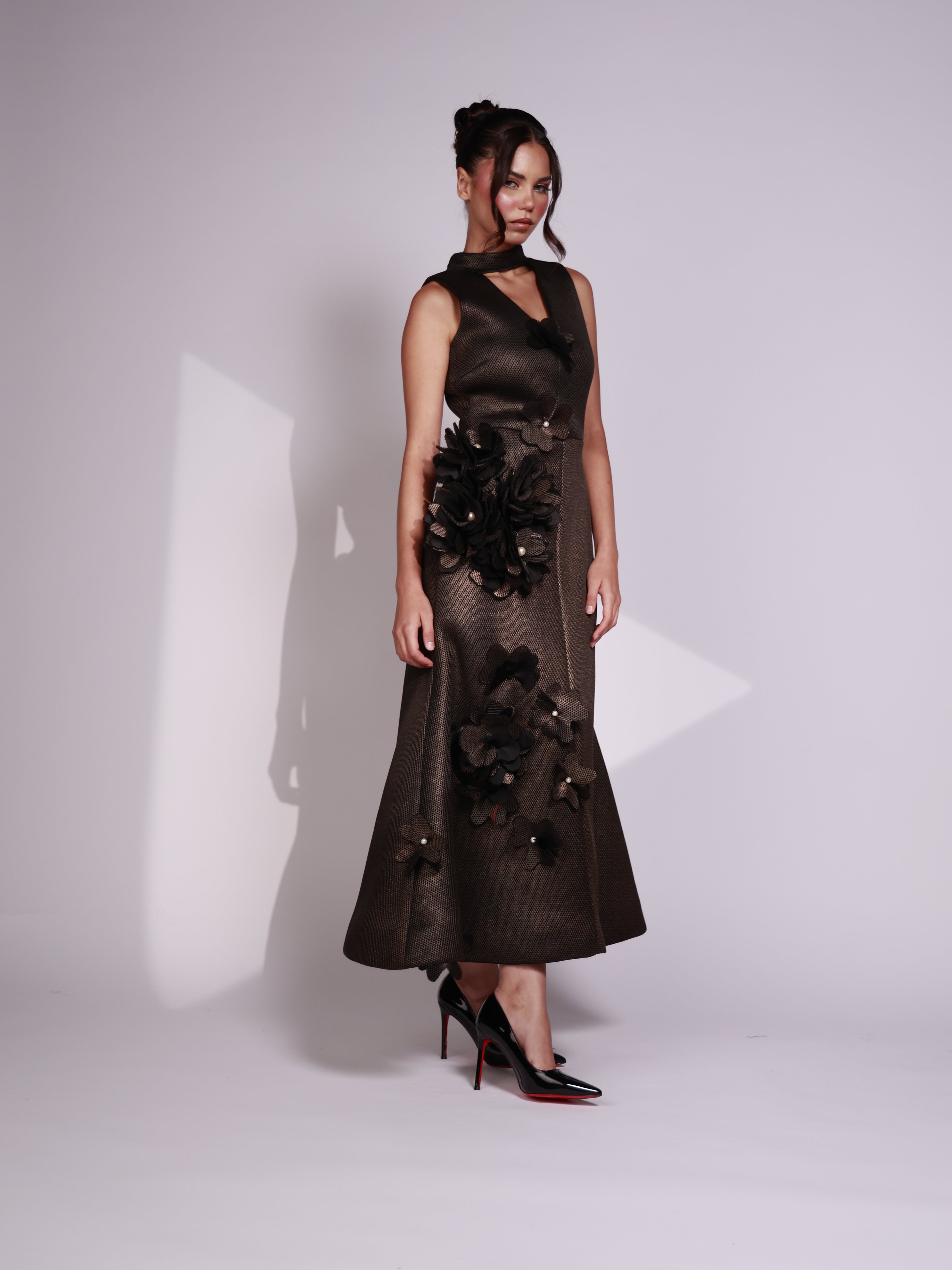 Midnight Flora Dress-thumbmail-5