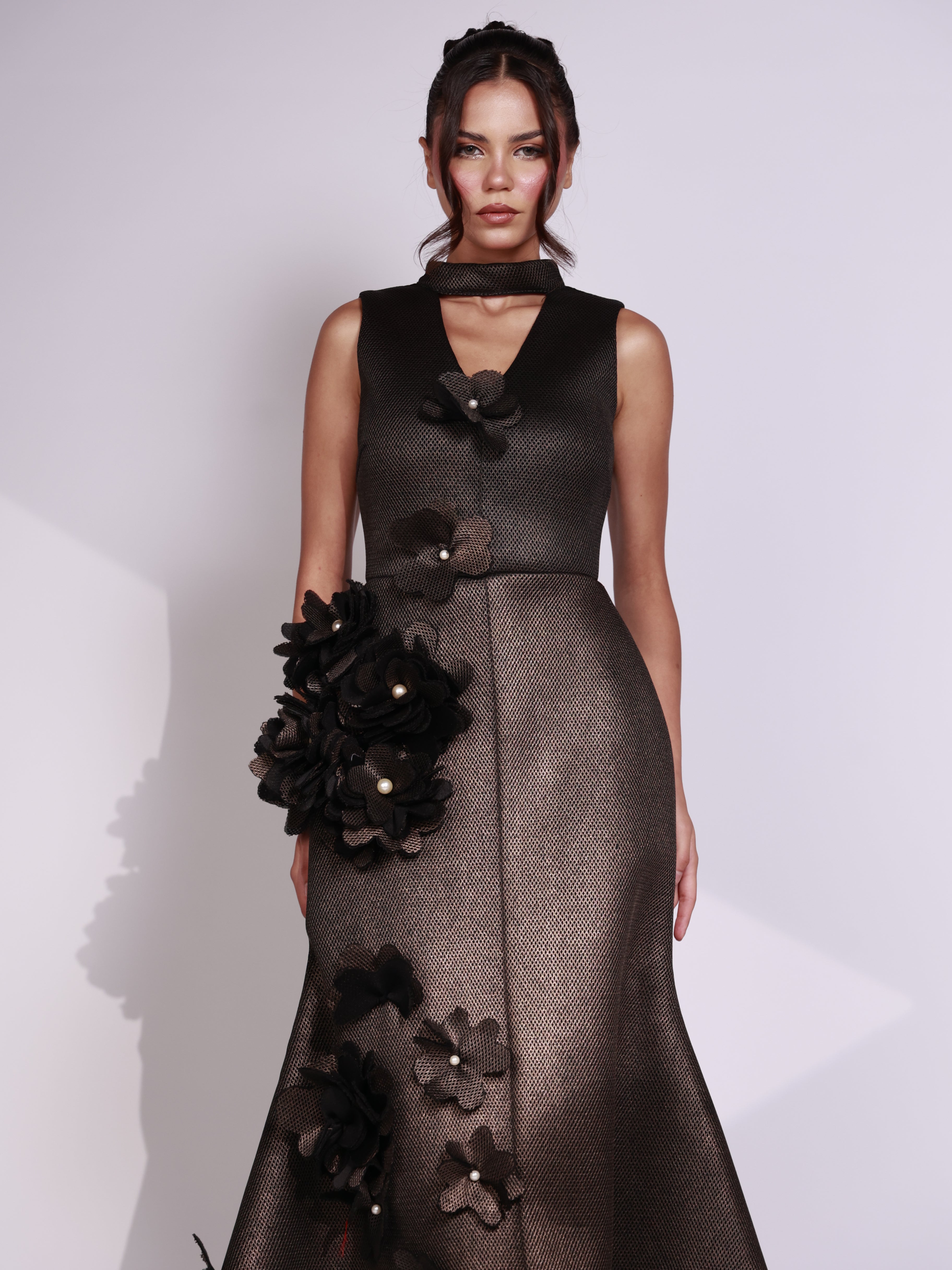 Midnight Flora Dress-thumbmail-2