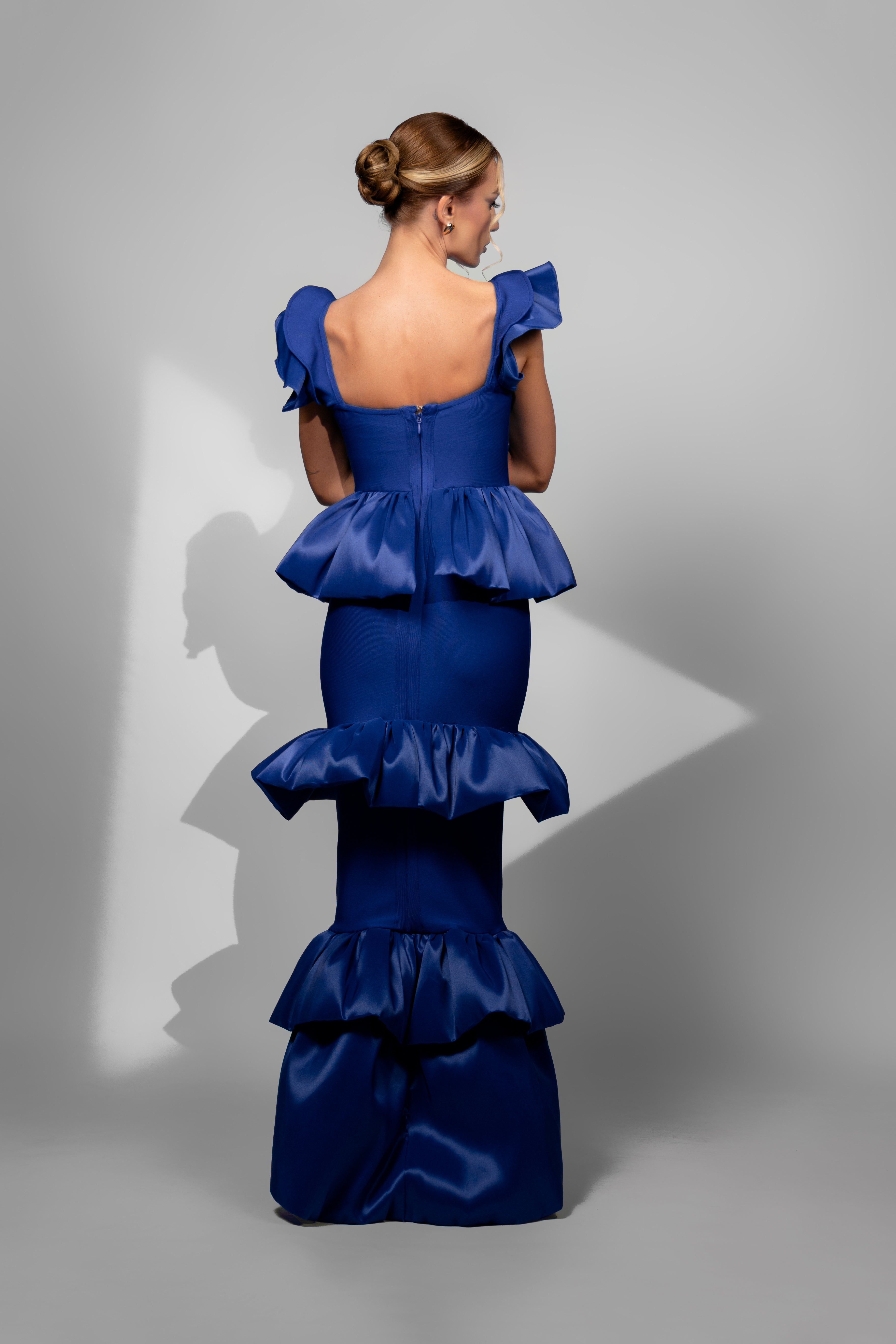 Sapphire Flare Dress-thumbmail-2